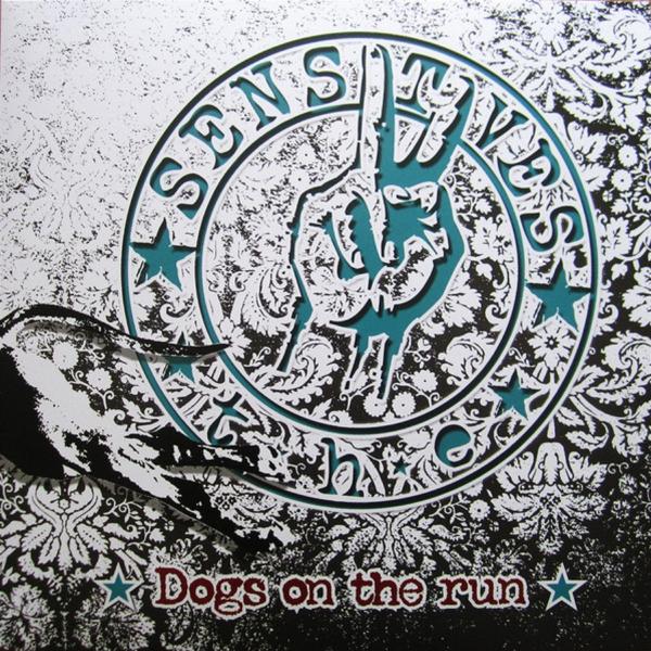 The Sensitives - Dogs On The Run LP (Yellow with Black & White Splatter Vinyl)